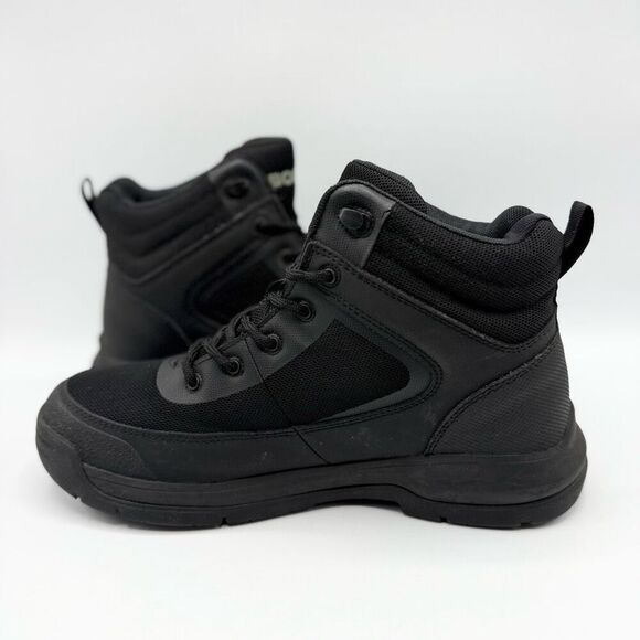 Bogs Shale Mid Glacialgrip WP Black Work Boots - Men’s US 9 / EU 42 - Picture 6 of 12